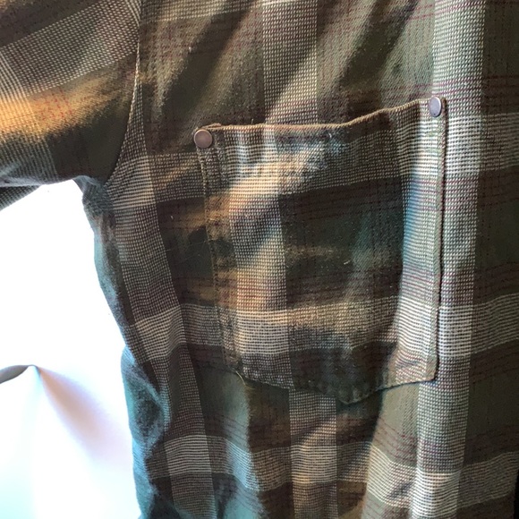 Foursquare Timber Tech Flannel Shirt. Large. - Picture 5 of 6
